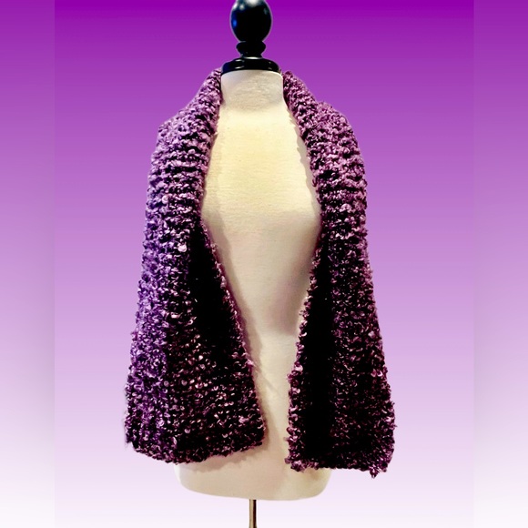 Knitted Scarf - Handmade - Picture 3 of 5